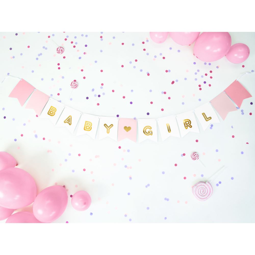 baby-girl-baby-shower-diy-banner-1-75m|GRL60|Luck and Luck| 1