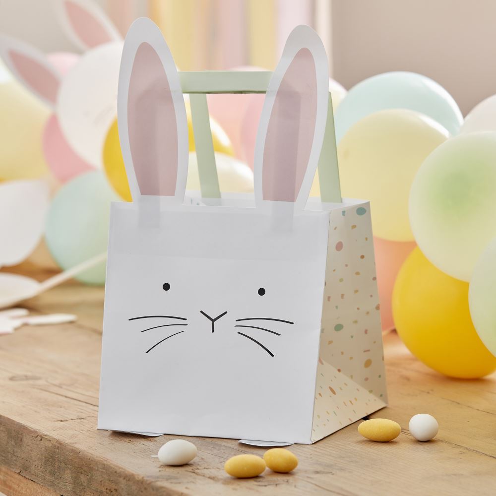 5-easter-bunny-party-bags-with-pop-out-feet|EGG-220|Luck and Luck|2