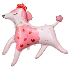 foil-pink-poodle-party-balloon-helium-air-valentines-love|FB182|Luck and Luck| 3