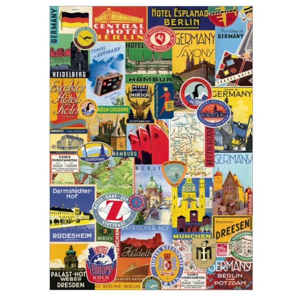 cavallini-and-co-germany-wrapping-paper-poster|WRAP/GER|Luck and Luck| 1