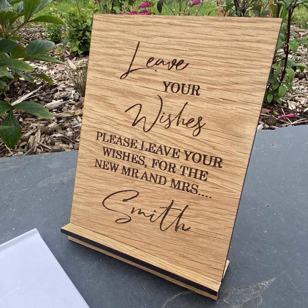 personalised-leave-your-wishes-wooden-wedding-sign-design-1|LLWWWEDSIGND1LYW|Luck and Luck|2