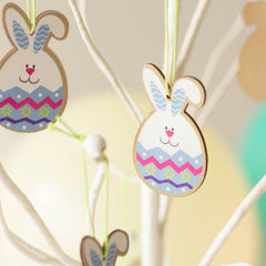 wooden-easter-bunny-in-eggs-hanging-decorations-x-9|LLEASTEREGGDECS|Luck and Luck|2