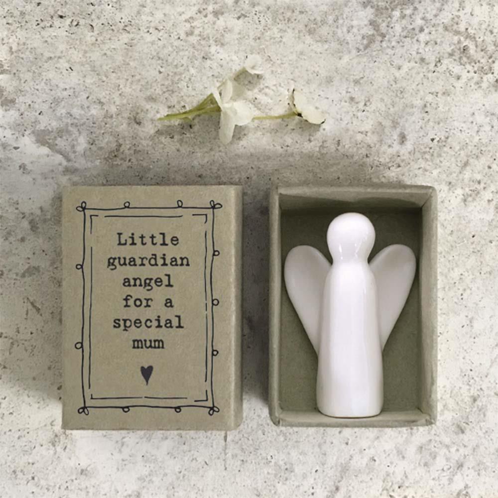 east-of-india-porcelain-matchbox-angel-special-mum|2676|Luck and Luck| 1