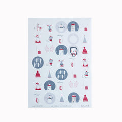 christmas-nordic-sheet-of-35-stickers-circular-xmas-craft|XMASCIR5|Luck and Luck| 1