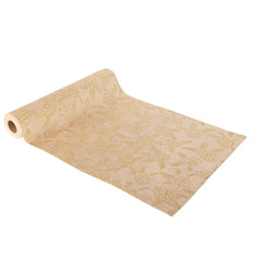 gold-glitter-acorn-christmas-table-runner-28cm-x-3m|91180|Luck and Luck| 4