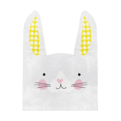 easter-bunny-rabbit-face-paper-napkins-x-20|BUNNY-NAPKIN-FACE|Luck and Luck| 1