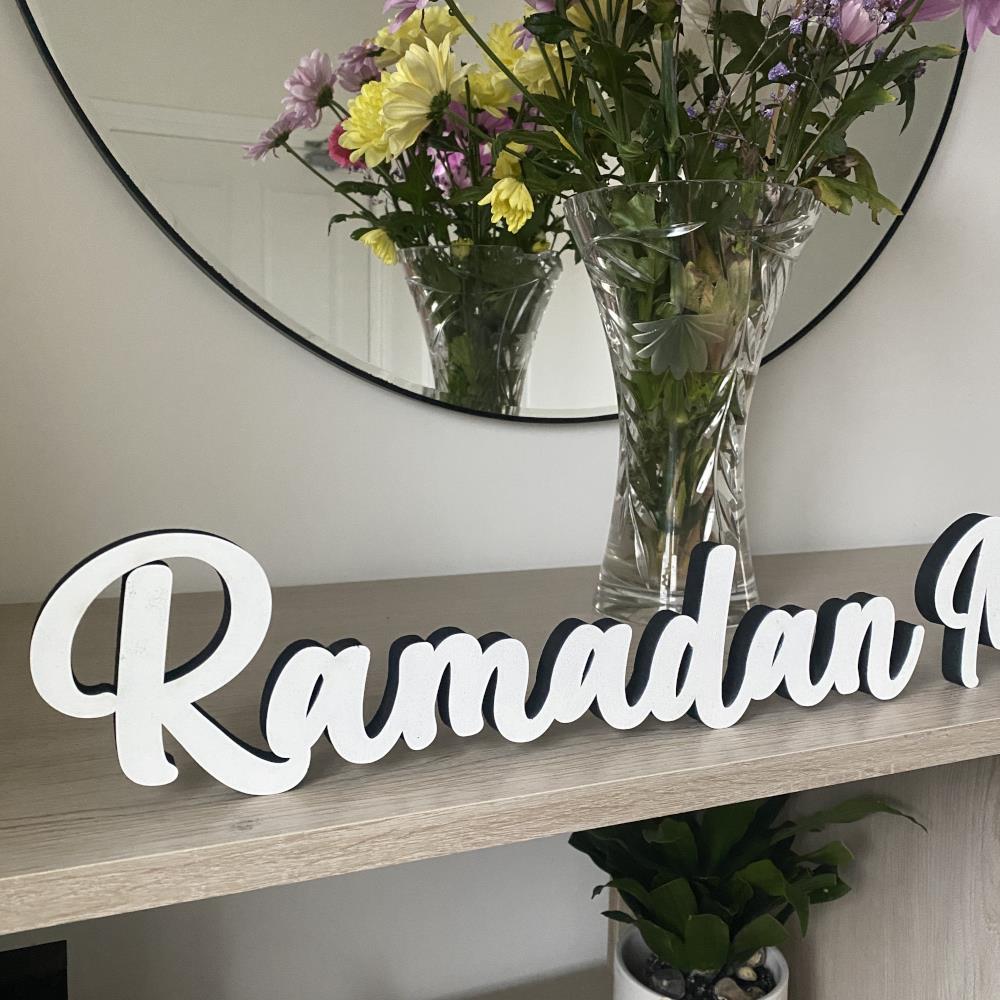 customisable-ramadan-mubarak-wooden-sign|LLWWRAMMABARSIGN|Luck and Luck| 5
