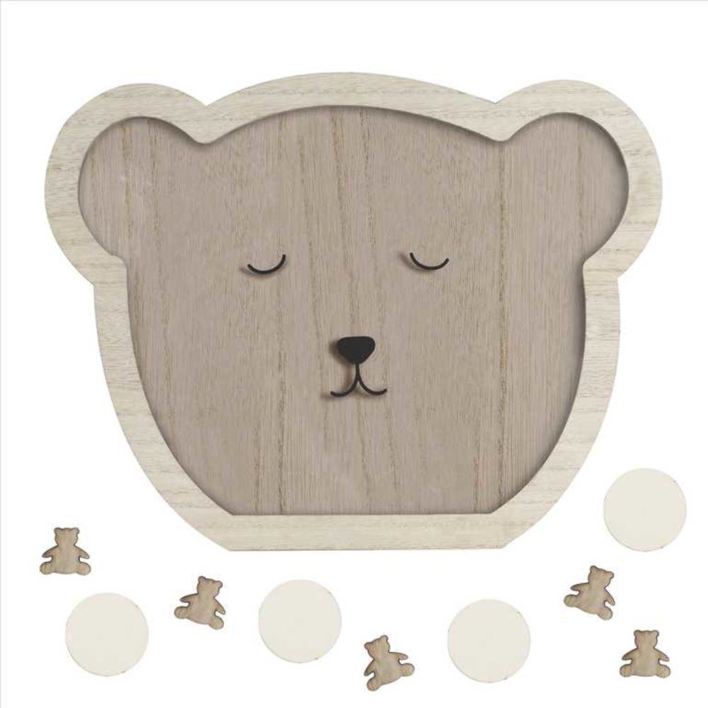 wooden-teddy-baby-shower-guest-book-alternative-keepsake|TED-202|Luck and Luck|2