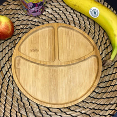 round-bamboo-wood-divided-section-plate|JQY033|Luck and Luck|2