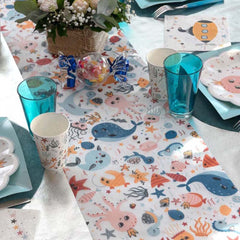 under-the-sea-childrens-party-table-runner-5m|833900300099|Luck and Luck|2