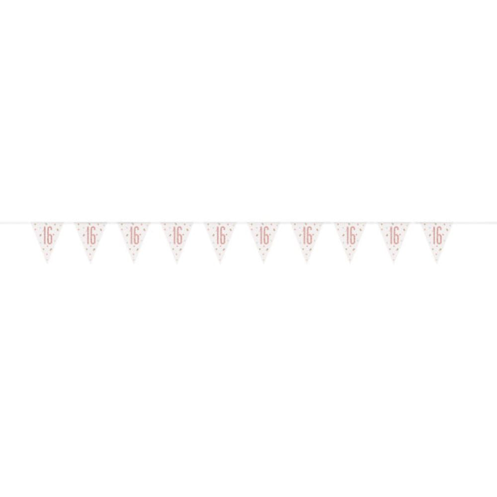 rose-gold-plastic-foil-flag-banner-age-16-rose-gold|84837|Luck and Luck| 1