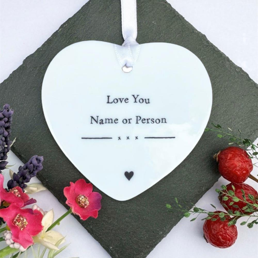 personalised-porcelain-heart-love-you-any-name-or-message-gift|LLUVPORGF3|Luck and Luck| 1