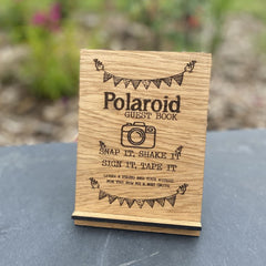 personalised-wooden-polaroid-wedding-sign-design-3|LLWWWEDSIGND3POL|Luck and Luck| 1