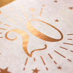 rose-gold-age-20-table-runner-decoration|734400300020|Luck and Luck|2