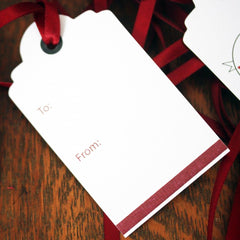 christmas-gift-tags-red-and-white-reindeers-snowflakes-x-6-xmas-present-labels|LLTAWRRST|Luck and Luck|2