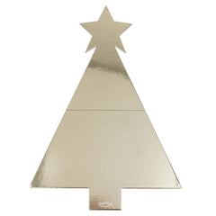 gold-foiled-christmas-tree-shaped-grazing-board-party-tabletop|COS-136|Luck and Luck|2
