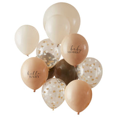 neutral-baby-shower-confetti-balloons-pack-of-11|TED-105|Luck and Luck| 3