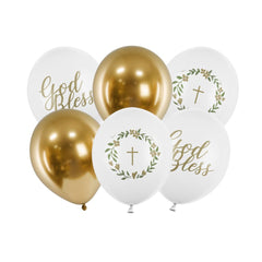gold-and-white-god-bless-balloons-christening-confirmation-x-6|SB14P-310-000-6|Luck and Luck| 1