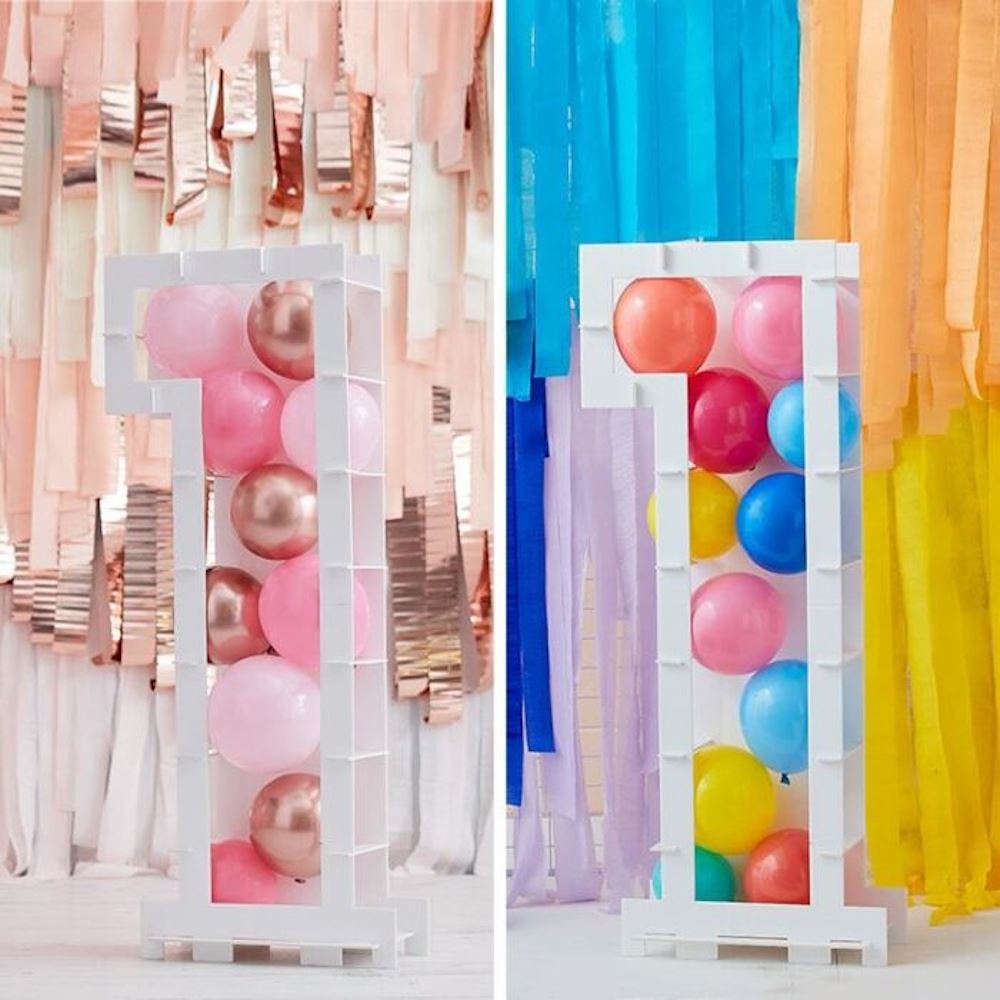 large-number-1-birthday-balloon-stand|MIX-350|Luck and Luck| 1