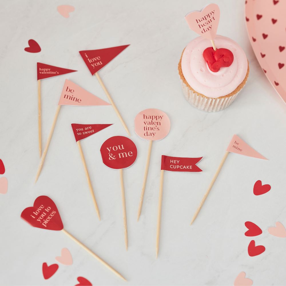 valentines-cupcake-paper-toppers-x-20|YOU-108|Luck and Luck|2
