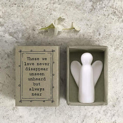 east-of-india-porcelain-matchbox-angel-those-we-love|2677|Luck and Luck| 1