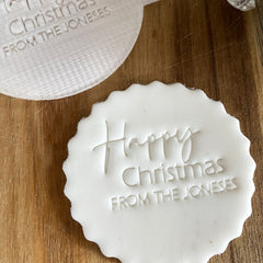 personalised-christmas-fondant-icing-embosser-family-surname|LLWWXMASEMBOSSD5|Luck and Luck|2