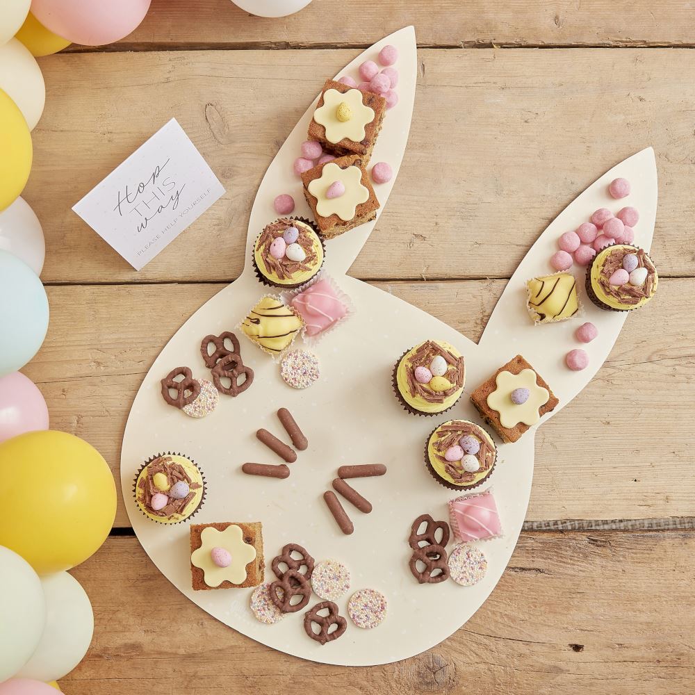 bunny-face-easter-grazing-board|EGG-237|Luck and Luck| 1