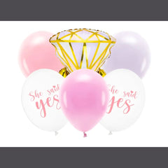 she-said-yes-balloon-set-hen-party-decoration-6-balloons|ZB2|Luck and Luck|2