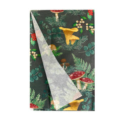 midnight-forest-mushroom-enchanting-tissue-paper-wrapping-4-sheets|FOREST-TISSPAPER|Luck and Luck|2