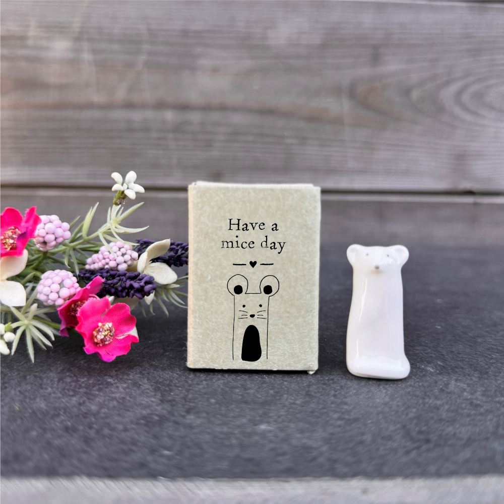 personalised-mini-porcelain-matchbox-mouse-have-a-mice-day|LLUV6100G|Luck and Luck| 1