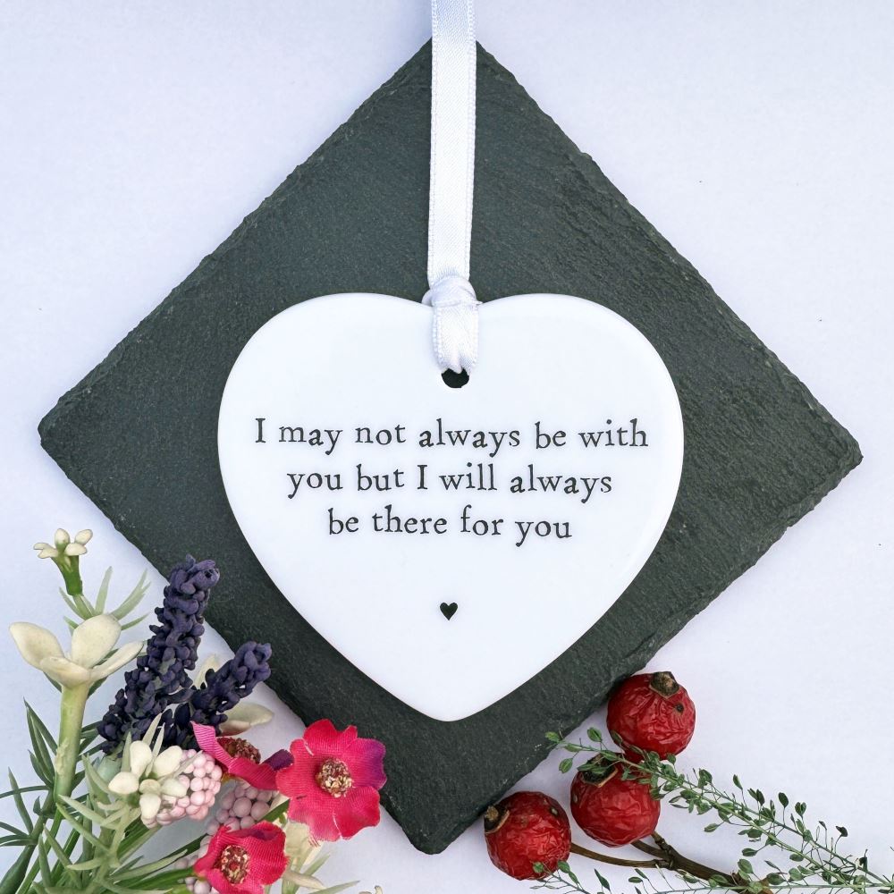 personalised-porcelain-heart-be-there-for-you-keepsake-gift|UV6991|Luck and Luck| 1