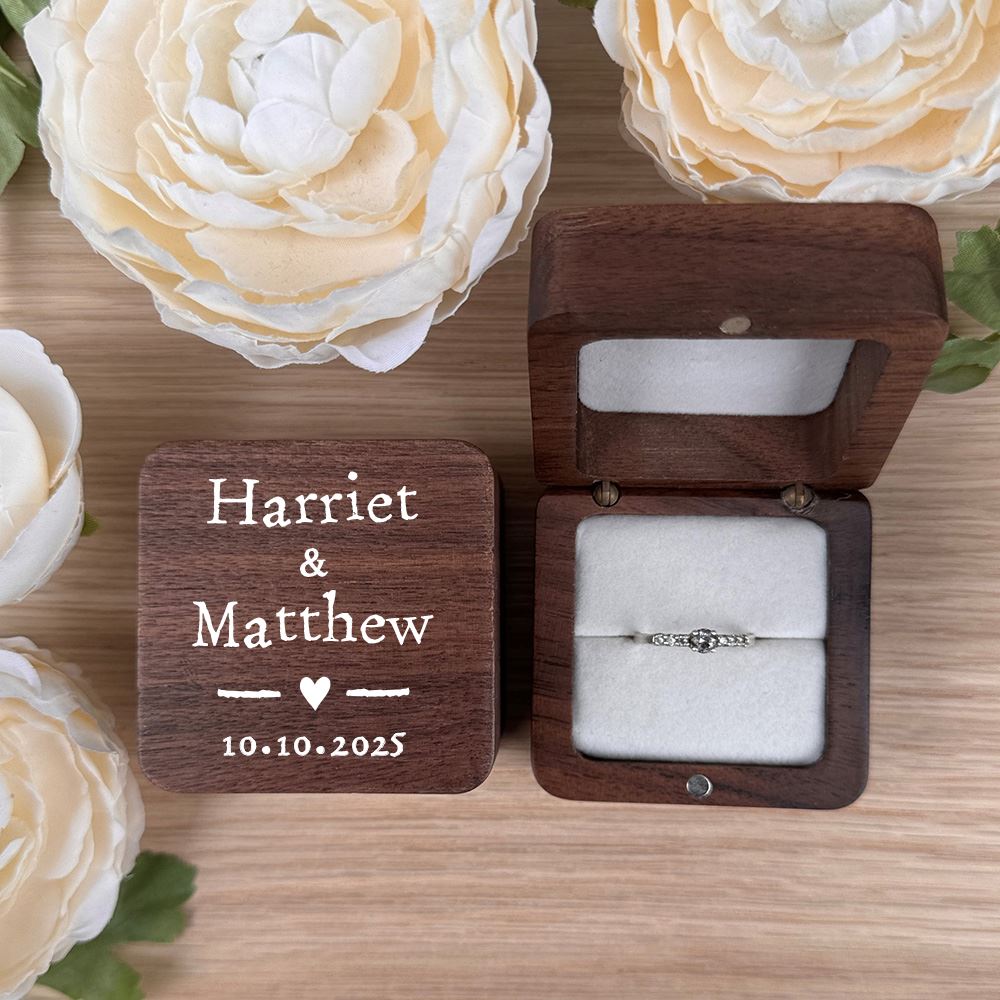 personalised-square-ring-box-1-ring-slot-white-insert-design-7|LLUVRB1WD7|Luck and Luck| 1