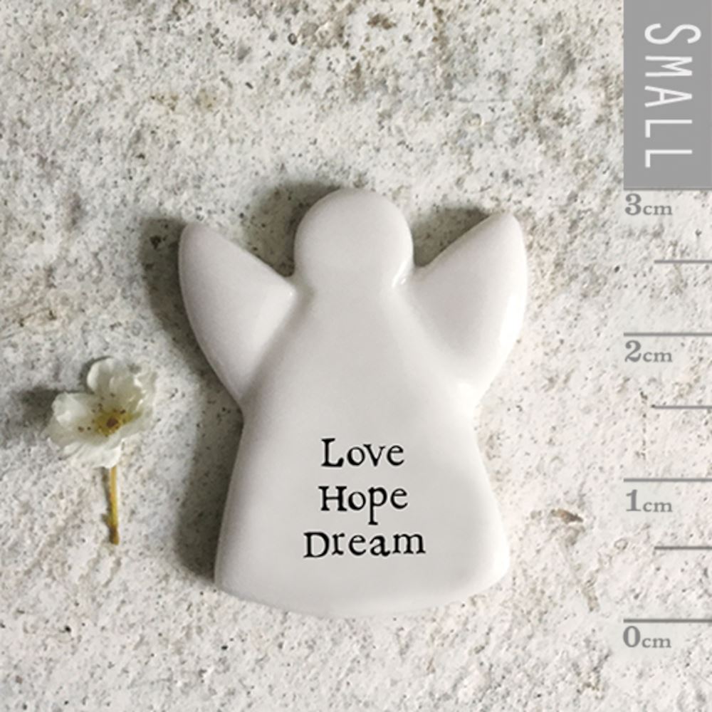 east-of-india-tiny-angel-porcelain-token-love-hope-dream|6823|Luck and Luck| 1