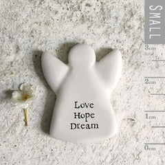 east-of-india-tiny-angel-porcelain-token-love-hope-dream|6823|Luck and Luck| 1