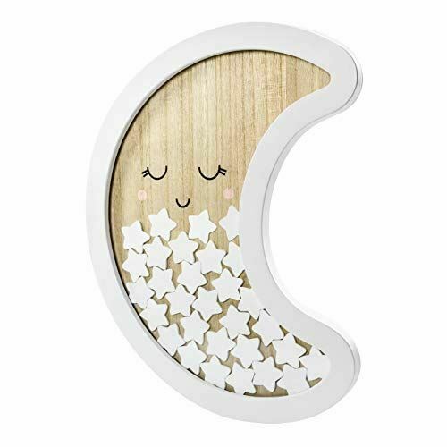 wooden-moon-guest-book-frame-christening-baby-shower-gift|KG5|Luck and Luck|2