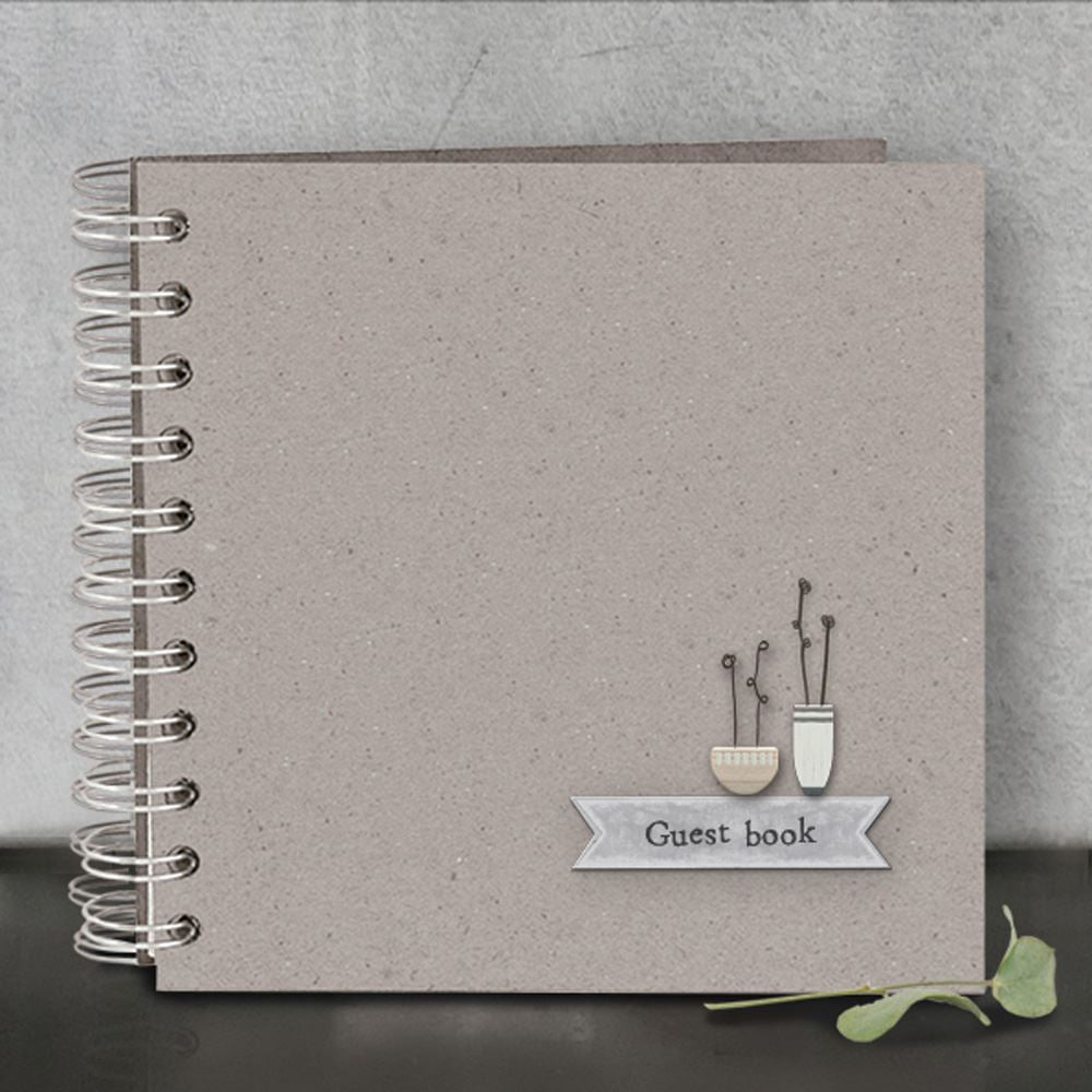 east-of-india-guest-book-with-flower-pots|1771|Luck and Luck|2