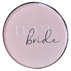 team-bride-hen-party-pack-for-8-cups-plates-straws|LLTEAMBRIDEPP|Luck and Luck|2