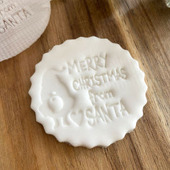 personalised-christmas-fondant-icing-embosser-from-santa|LLWWXMASEMBOSSD2|Luck and Luck|2