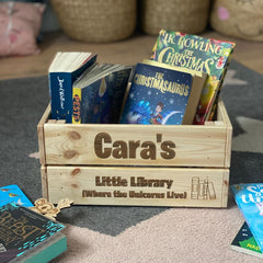 personalised-wooden-crate-childrens-books-toys-christmas-birthday-gift|LLWWWOODENCRATEB|Luck and Luck|2