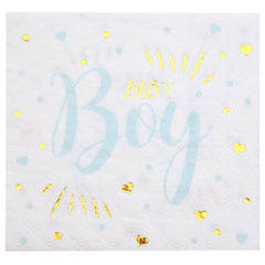 baby-shower-baby-boy-napkins-blue-and-gold-x-20|725400000006|Luck and Luck|2