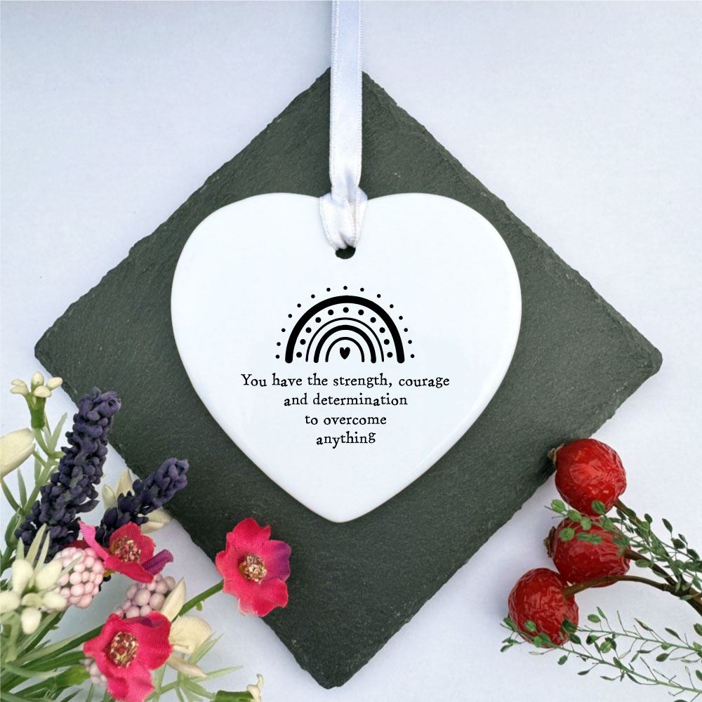 personalised-porcelain-hanging-heart-you-have-the-strength-courage|UV6224|Luck and Luck|2