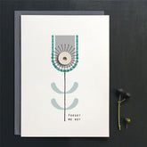 east-of-india-flower-card-forget-me-not|2443C|Luck and Luck| 1