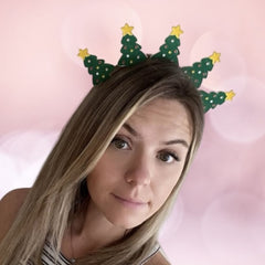 metal-christmas-tree-headband-christmas-party-outfit|OP32|Luck and Luck| 1