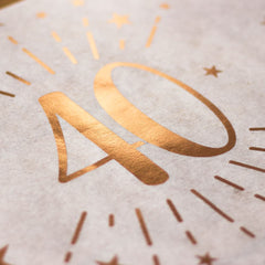 rose-gold-age-40-table-runner-decoration|734400300040|Luck and Luck|2