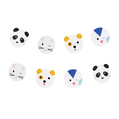 mini-animals-paper-bunting-garland-3m-childrens-party-decoration|MLD-GUIMINIANI|Luck and Luck| 1