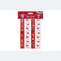santa-and-the-nutcracker-christmas-paper-chains-x-40-links|XM6637|Luck and Luck| 1