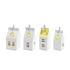 gold-diy-advent-calendar-houses-christmas-advent-fill-your-own-boxes|KA6|Luck and Luck|2