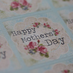 mothers-day-sticker-sheet-happy-mothers-day-35-stickers-vintage-floral|LLMOT001|Luck and Luck| 4