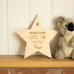personalised-twinkle-twinkle-little-star-nursery-decoration|LLWWTTLSM|Luck and Luck|2