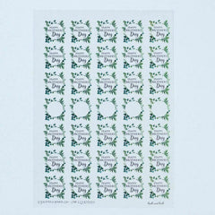 happy-mothers-day-single-sticker-sheet-botancial-wreath-with-35-stickers|LLMOT019|Luck and Luck| 4